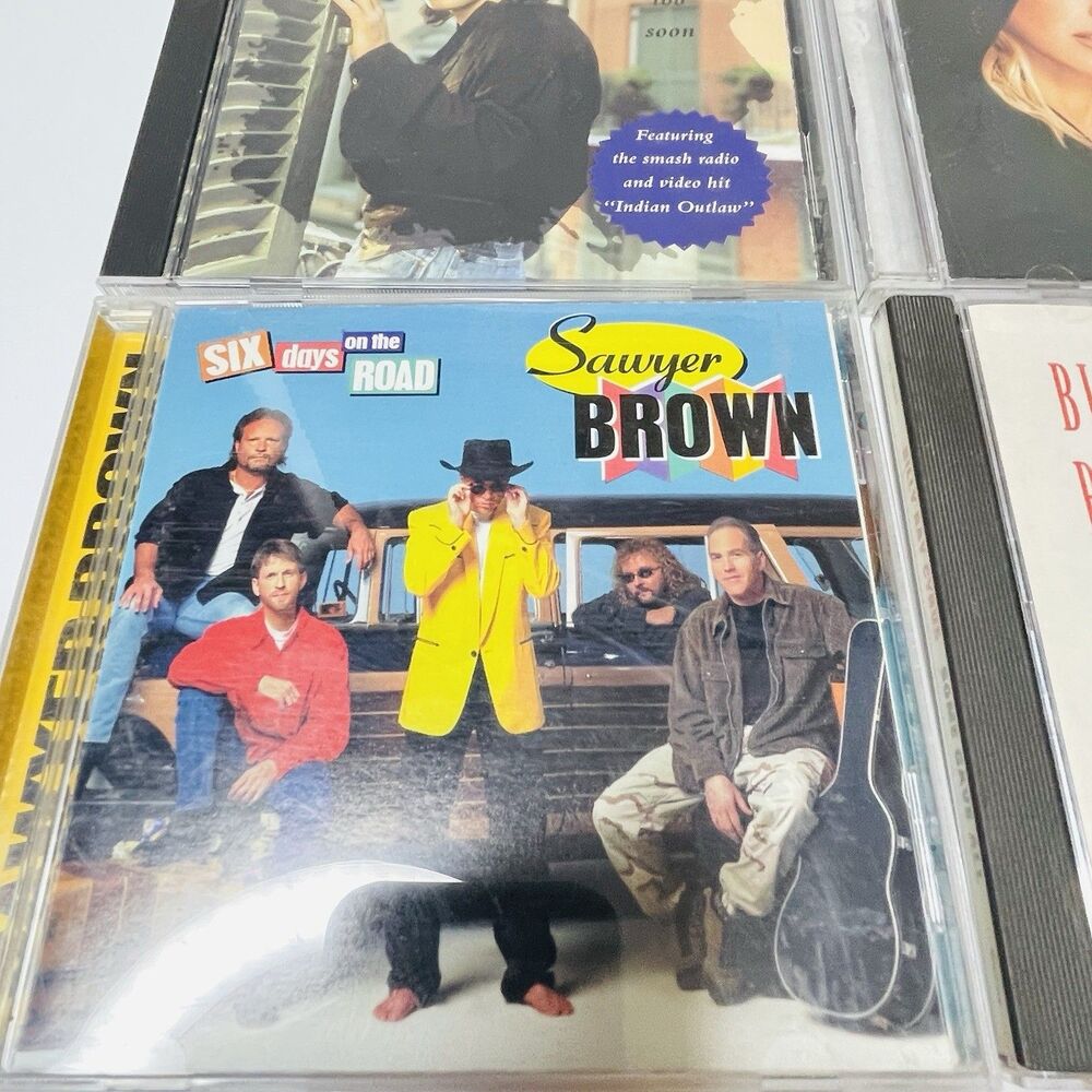 Lot of 11 1990s Country CDs McGraw Brooks Twain Hill Gill Cyrus Sawyer Brown - Picture 12 of 12